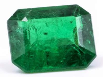 Natural emerald gemstone